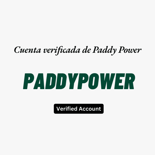 Cuenta verificada de Paddy Power