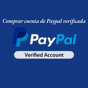 Comprar cuenta de Paypal verificada